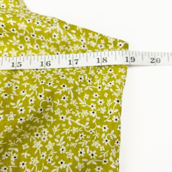 Vintage DCC Missy Crocheted Trim Floral Print Camisole Tank Top. Size S - Picture 9 of 13